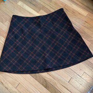 Princess Polly Plaid Mini Skirt - Size 8